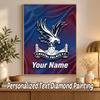 Crystal Palace Custom Name Text 5D Diamond Painting Kit DIY Full Drill Diamond Art Decoration