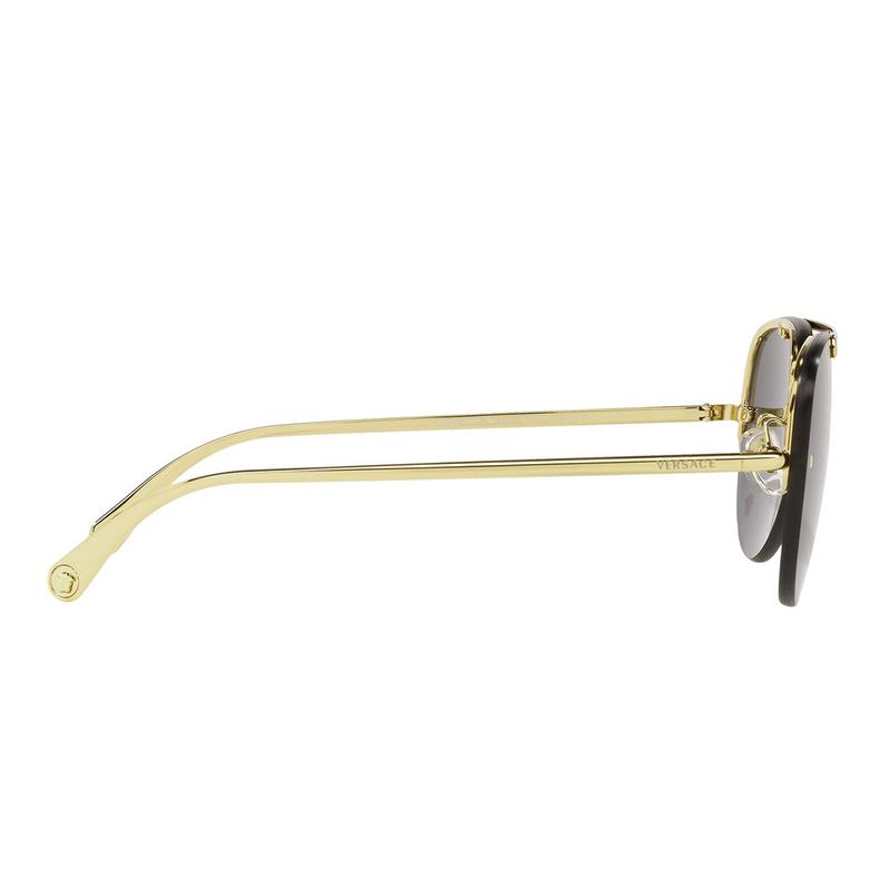 Versace Pilot Frame Alloy Pilot Style Sunglasses Same Style for Men and Women 2385663 VE2231-1002-87-gold 60