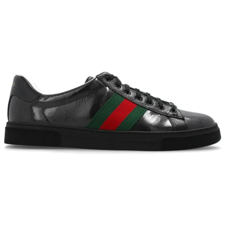 Gucci Ace 'GG Crystal Canvas - Schwarz' 760775 FACRF 1163