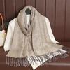 Luxury Thick Cashmere Scarf Women Print New Wraps Pashmina Travel Poncho Warm Blanket Winter Bufanda Shawl Female Stoles