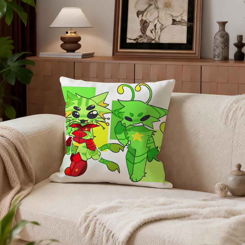 Horror Regretevatorgnarpy Cushion Cover Cushion Cover Set 4Pcs 50x50 45x45 40x40 Pillowcase Decorative Sofa Home Decor