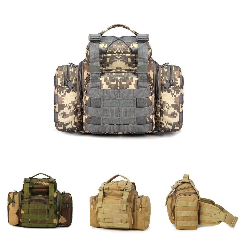 Outdoor Camera Waist Bag With Water Resistant Oxford Material For Fishing And Hiking