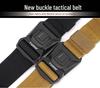 Men's 2020 Nylon Tactical Belt with Safety Buckle for Outdoor Sports & Combat