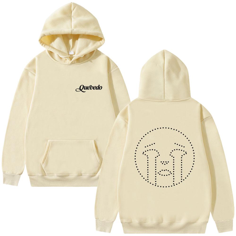 Rapper Quevedo Buenas Noches Hoodie Men Retro Casual Hoodie Men Hip-hop Fashion Trendy Hoodie