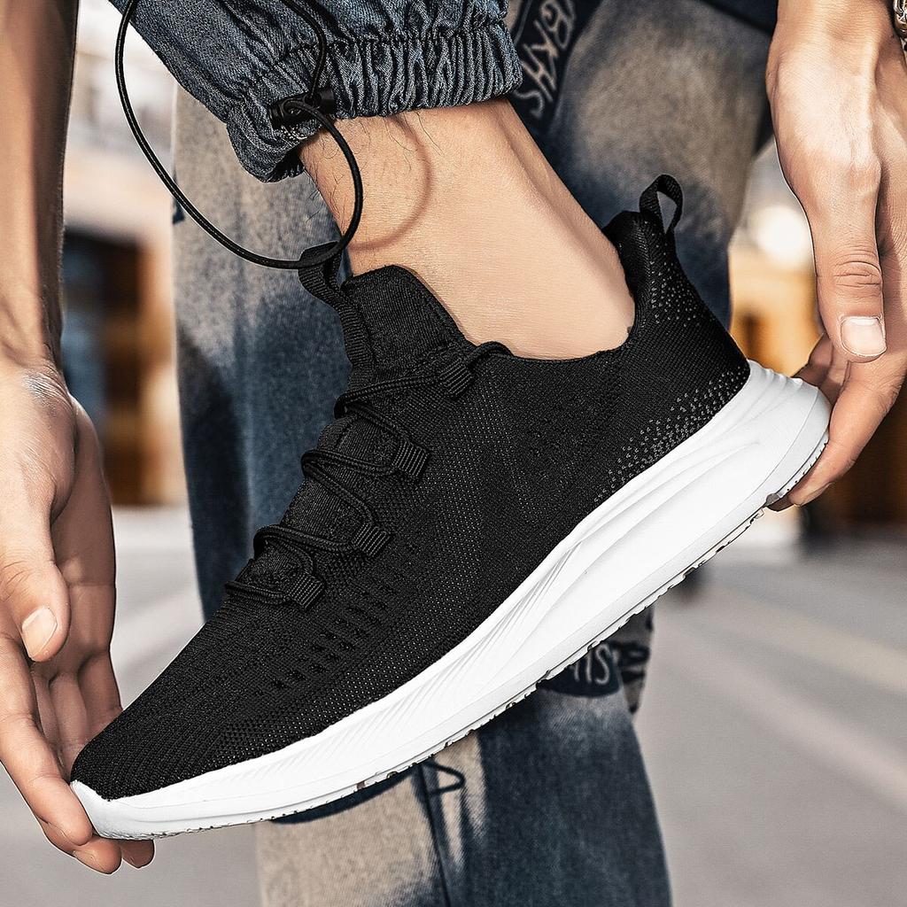 Scarpe Sportive da Corsa Uomo Sneakers Comode Leggere Scarpe da Passeggio Uomo Rete Traspirante Trainers Uomo Taglia Grande 48 Zapatillas