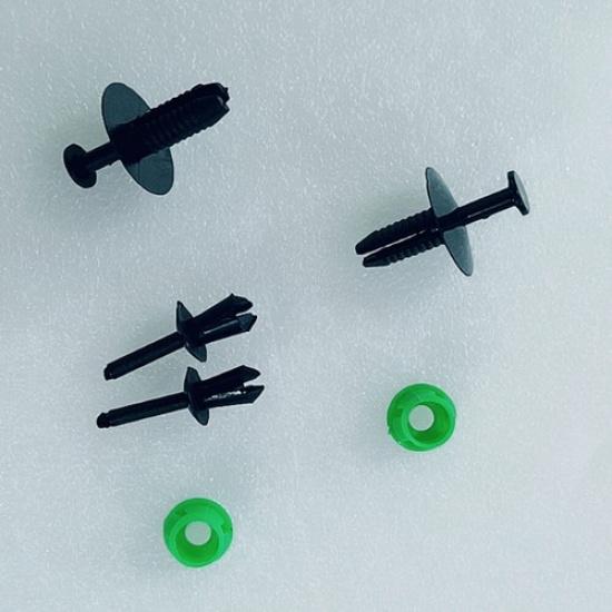 80x Side Skirts Moulding Grommet Clips Fasteners Rivet Retainer For BMW 3 Series