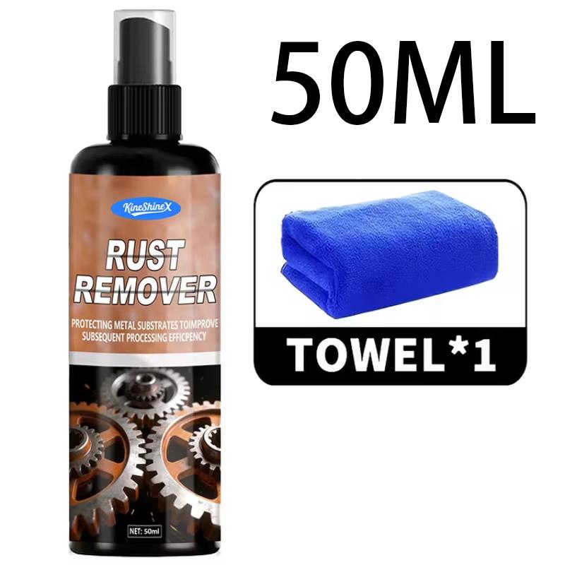 KineShineX Metal Rust Remover Spray Multi Purpose Rust Removal And Polishing Agent For Automotive And Household Metal Items 50ML