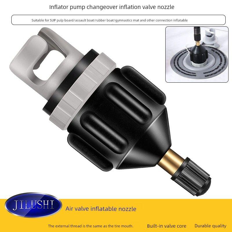 

Car Air Pump Conversion Nozzle Sup Paddle Board Air Nozzle Kayak Air Valve Adapter Tire Inflation Fast One Inflation Valve