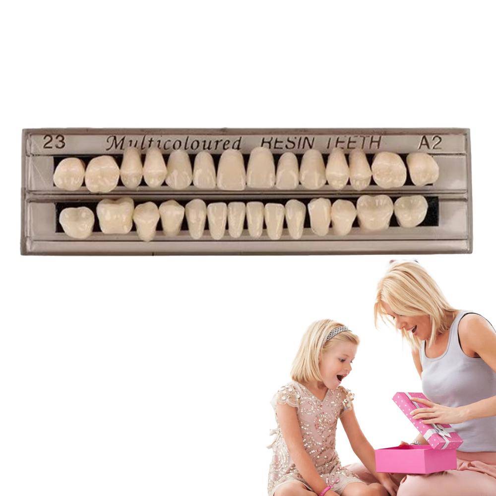 

Halloween resin dentures decoration horror props decoration supplies suitable for makeup role playing festival events party
