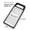 Multi-Purpose Stainless Steel Peeler, Grater, Slicer & Shredder for Vegetables, Garlic, Cheese, and Potatoes