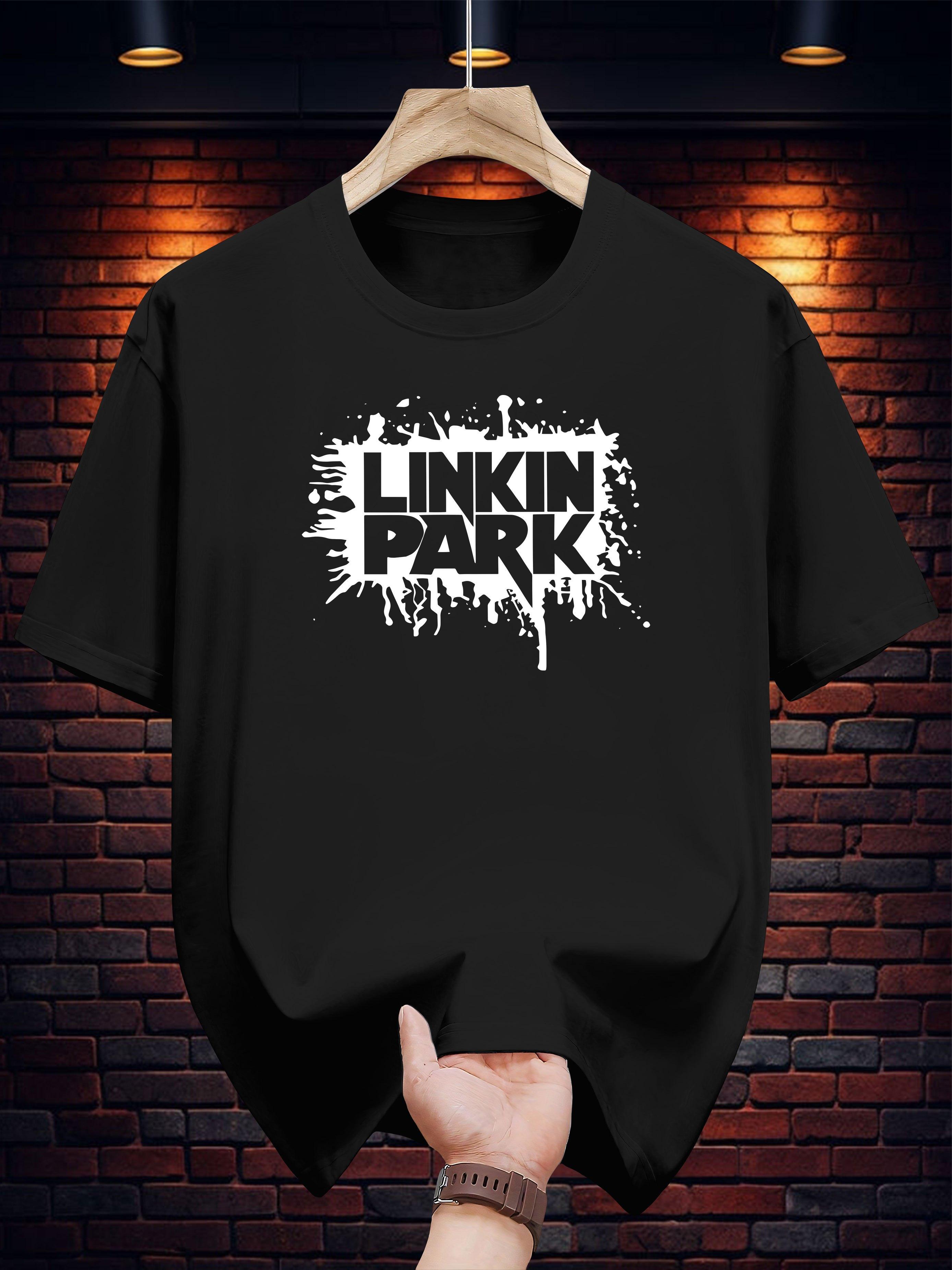 T-shirt with Random Ink Splatter Print - White Casual Summer Tee XL