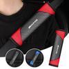 Leather Car Seat Belt Cover With Shoulder Pad Breathable PU Leather for Mercedes Benz GLB GLC GLS G63 W164 W140 W203 W210 W108
