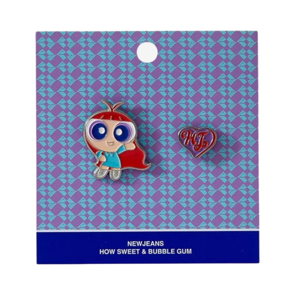 NewJeans x The Powerpuff Girls Metal Sticon Hyein ONE SIZE