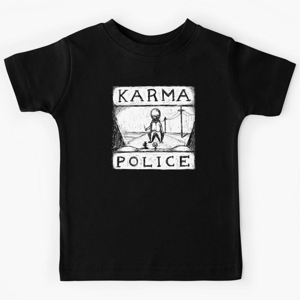 Karma Police music video illustration Kids T-Shirt 150