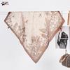 Versatile All-Season Printed Satin Square Scarf for Women - Imitation Silk Fashion Accessory
