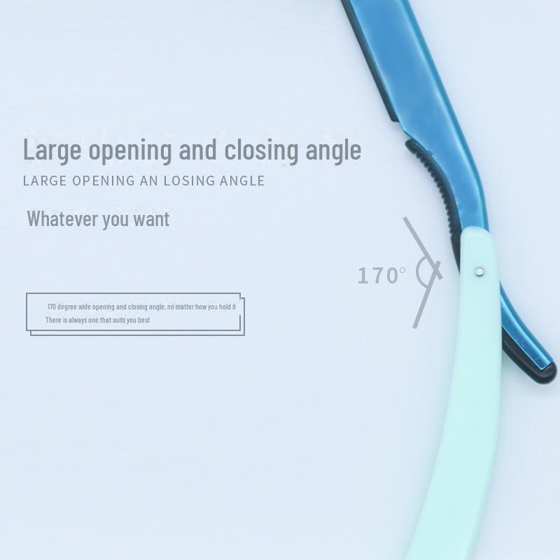 Folding Eyebrow Trimmer & Razor Holder for Men & Women - Classic Barber Beauty Tool 77