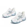 Fashion Fashion Mix Color Breathable Mesh Chunky Sneakers Women Summer Thick Bottom Height Increase Shoes Casual Sport Sneaker Women