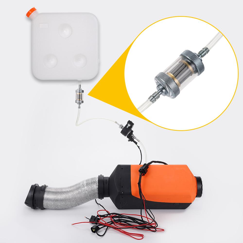 Universal Air Diesel Heater Fuel Oil Water Filter Separator Part Metal for Webasto Truck RV Motorhome Car Airtornic Heaters