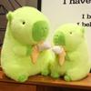 Capybara Soft Plushie With Bananas Decorate For Kids And Plush Collector