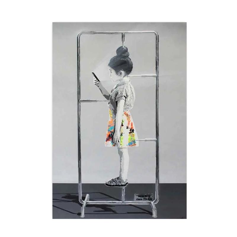 Banks Graffiti Art Canvas Painting Modern Street Pop Art On the Wall Cuadros Pictures for Living Room Home Decoration