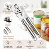 Ergonomic Handle Bottle Opener Compact Tin Can Opener Powerful Can Opener  Wine Accessories