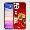 Lamb Heinz Tomato Ketchup Phone Case For iPhone 18 17 Air 16 15 Plus 11 14 Pro Max 13 Mini 12 7 8 + SE Pattern Art Customized Cover