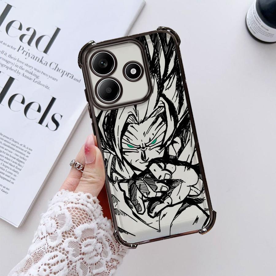 Dragon Ball Goku Vegeta Case for Xiaomi Redmi K80 Pro A3X A3 13C 14C K80 5G A5 Soft Phone Cover