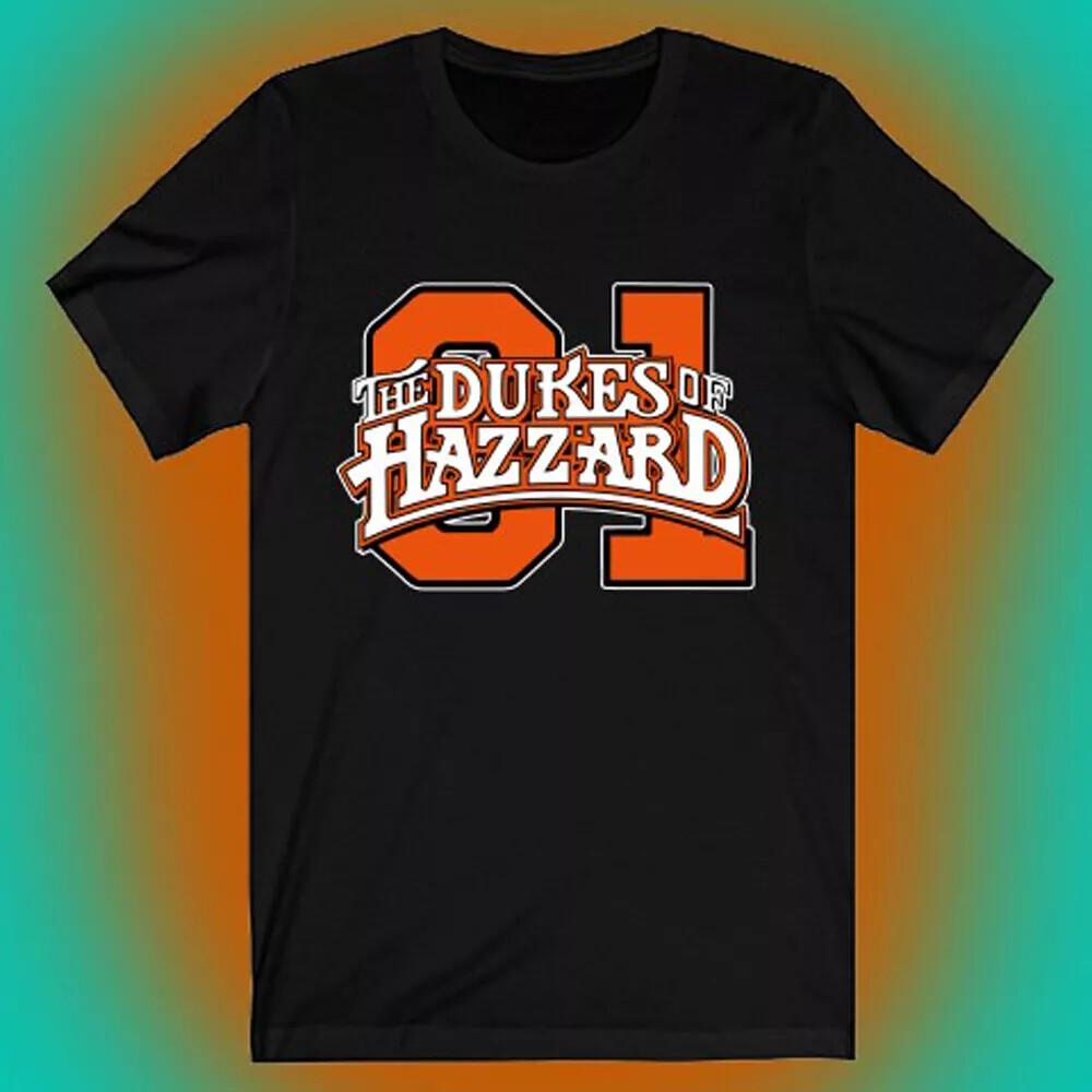 

The Dukes of Hazzard 01 General Lee Symbol Men s Black T-shirt Size S to 5XL Unisex T-Shirt L