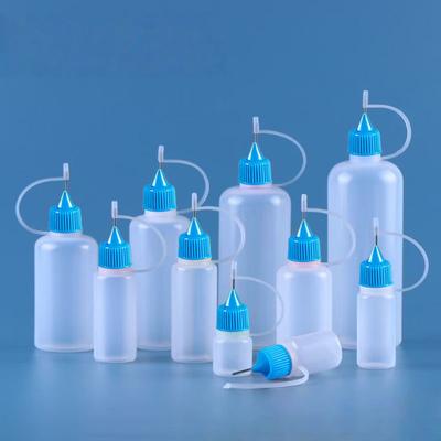 Bottles For Bottling Tattoo Pigments Oil Injection Soft Fat Filling Glue Bottles Plastic Squeezable Tip Applicator Bottle
