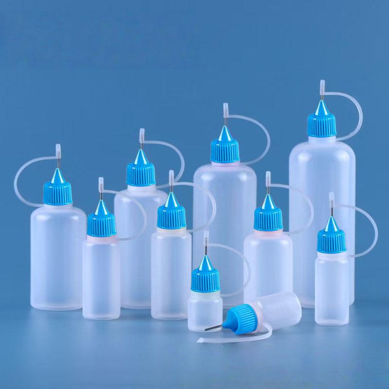 Bottles For Bottling Tattoo Pigments Oil Injection Soft Fat Filling Glue Bottles Plastic Squeezable Tip Applicator Bottle
