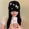 Korean Style Y2k Painter Hat Bow Female Artist Hat Fashion Retro Star Forward Berets  Daily