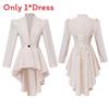 Lady Rinascimentale Steampunk Vittoriano Giacca Lunga Costume Gotico Per Artisti