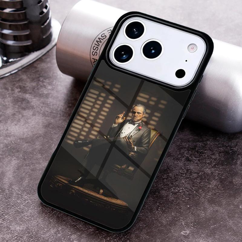 United States TV The Godfather Phone Case For iPhone 17,16e,15,14,13,12,11,Mini,Pro,MAX Soft Silicone Cover