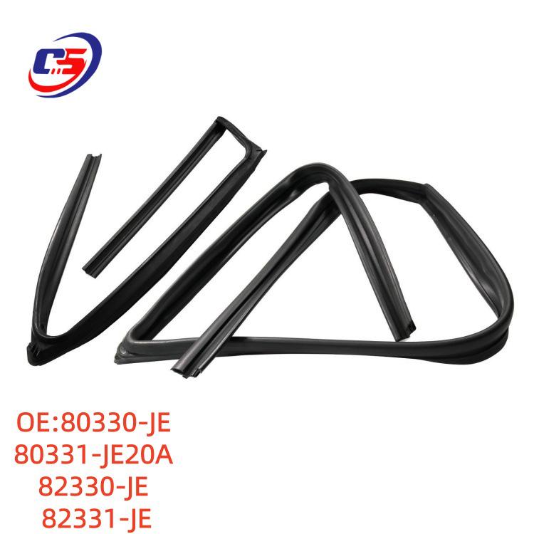Nissan QASHQAI 08-14 Door Glass Guide Rail Mud Groove Seal Strip 82331-JE20A 80330-JE, 80331-JE20A, 82330-JE, 82331-JE