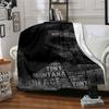 1pc Scarface-Inspired Flannel Blanket - Soft Cozy All-Season Throw for Bedroom, Sofa, Camping, Travel - Perfect Gift for Movie FansB28