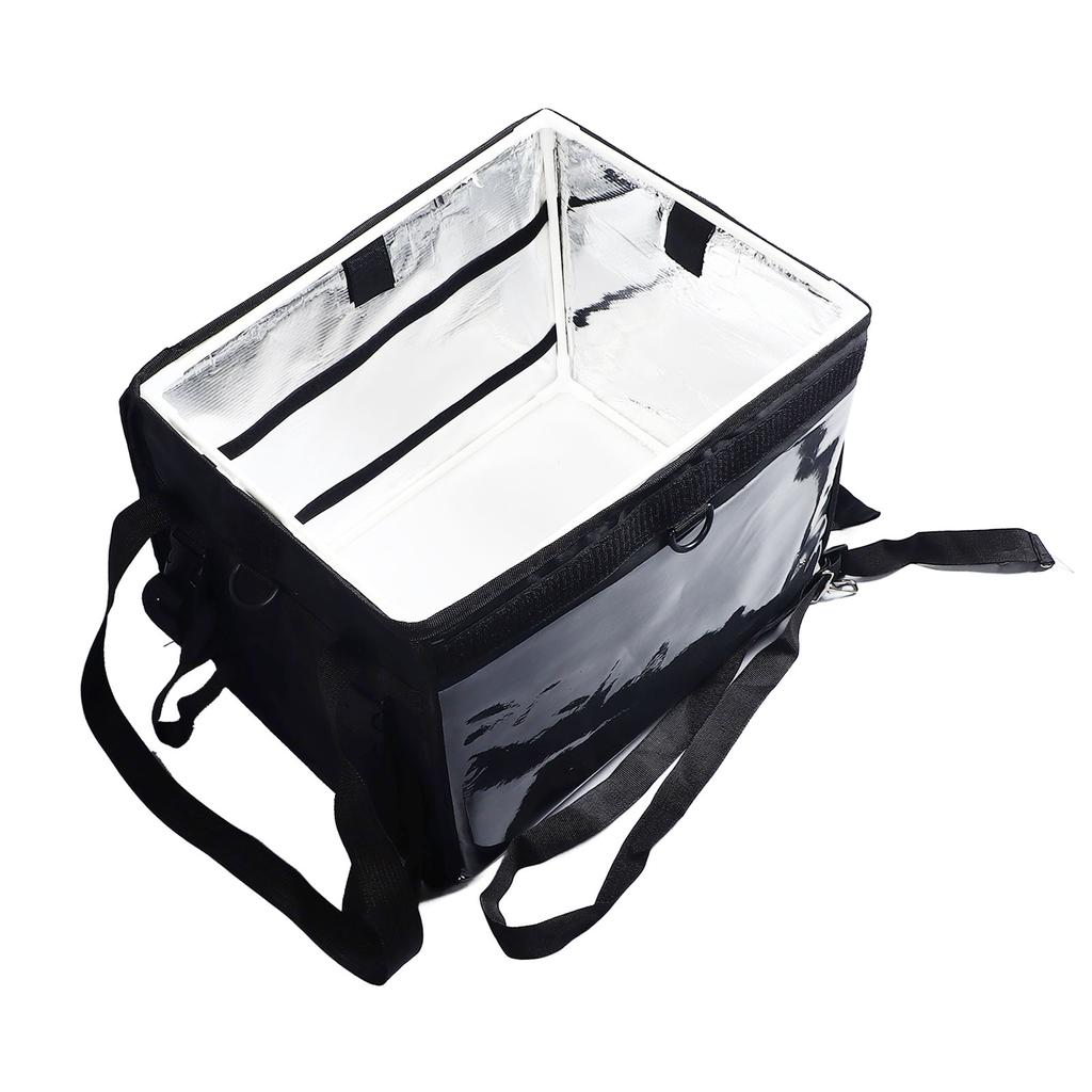 Insulated Food Delivery Bag 48L Pizza Delivery Bags for Hot and Cold Food Commercial Catering Bag Reusable Warming Bag