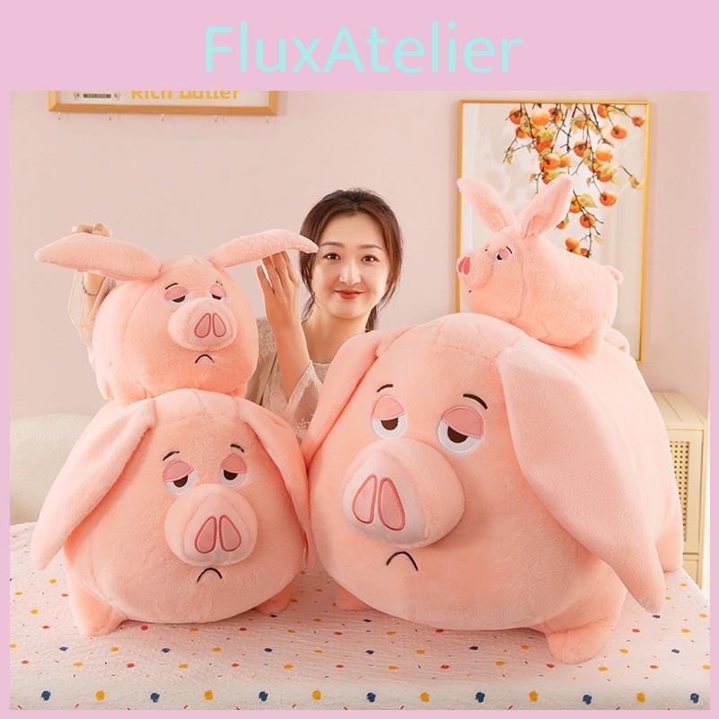 Pink Pig Cartoon Plush Toy Simulation Animal Doll  Birthday Gift Home Decoration
