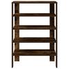 Shoe Rack Smoked Oak 61 x 32 x 87.5 cm Wood Based Panel