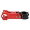 Bike Hollow Stem CNC Machining   Handlebar Extender for Mountain Road Bike Red and Black