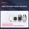 Metal Car Remote Key Cover Case Holder Protector Shell Fob For GAC Trumpchi New Empow J11 J12 J13 J15 J16 M8 GS8 GS4 GS3 Emzoom