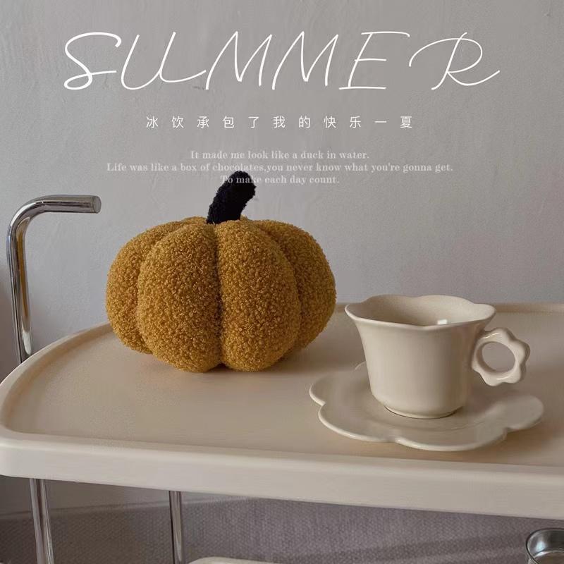High-Standard-Quality Soft High-Quality And High-Quality Cute High-Quality Round High-Quality Pumpkin High-Quality Pillow High-Quality Home