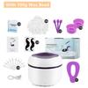 Mini Wax Heater Machine 40g Silicone Bowl Wax Warmer Nose Ear Hair Removal Waxing Kit Wax Bean Wax Heating Melting Pot Melter