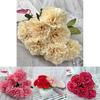 Artificial Carnation Floral Decor For Home Styling And Creative Projects