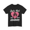 Just a Girl Who Loves Anime Shirt | Japanese Style Tee | Cool Anime Culture
