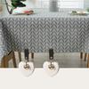 Marble Designs Tablecloth Holders Set of 4 Stable Clip for Picnic Garden Event Sturdy Decorative Weights Daily Use