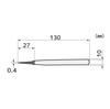 Engineer ESD Tweezers Static Electricity Countermeasure Tapered Type 130mm PTZ-45