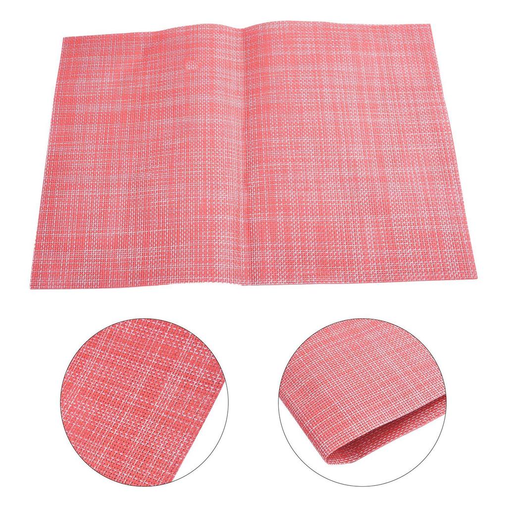 Placemat Decorations Easy To Clean For Rectangular Table