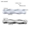 Wave Long Incense Insert Tray Silicone Mold DIY Incense Sticks Base Casting Molds Plaster Epoxy Resin Craft Making Home Decor
