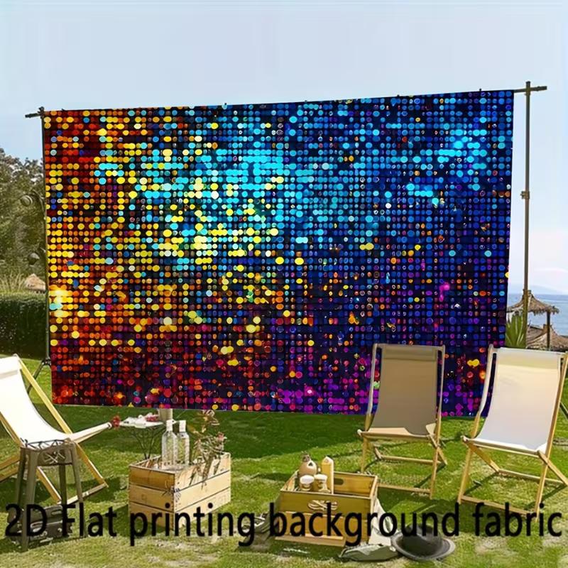 2D Printing LED Stage Lights Backdrop for Performance Photography & Videos