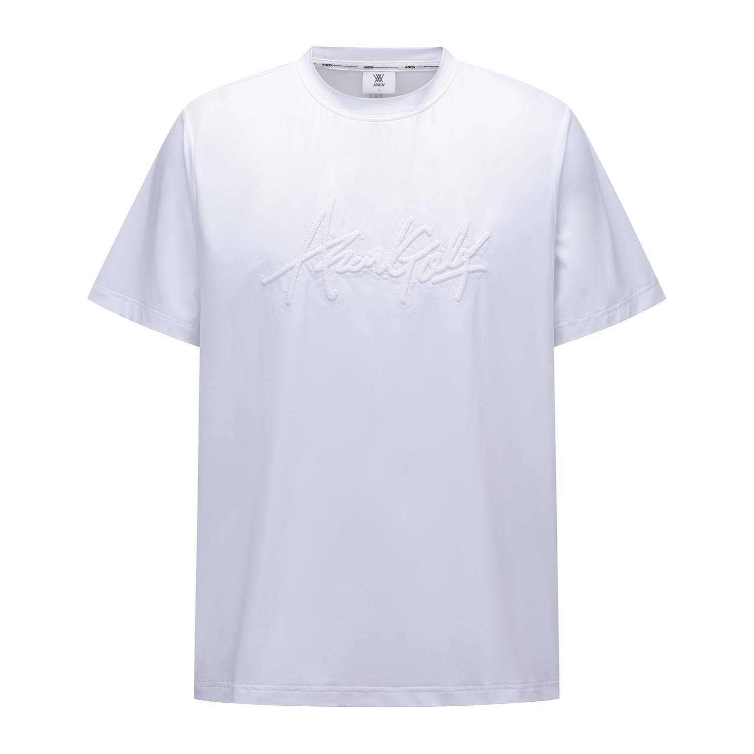 Anew Golf Uni Essential Round Short T-Shirt_Ow M